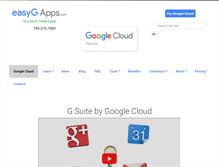 Tablet Screenshot of easygapps.com